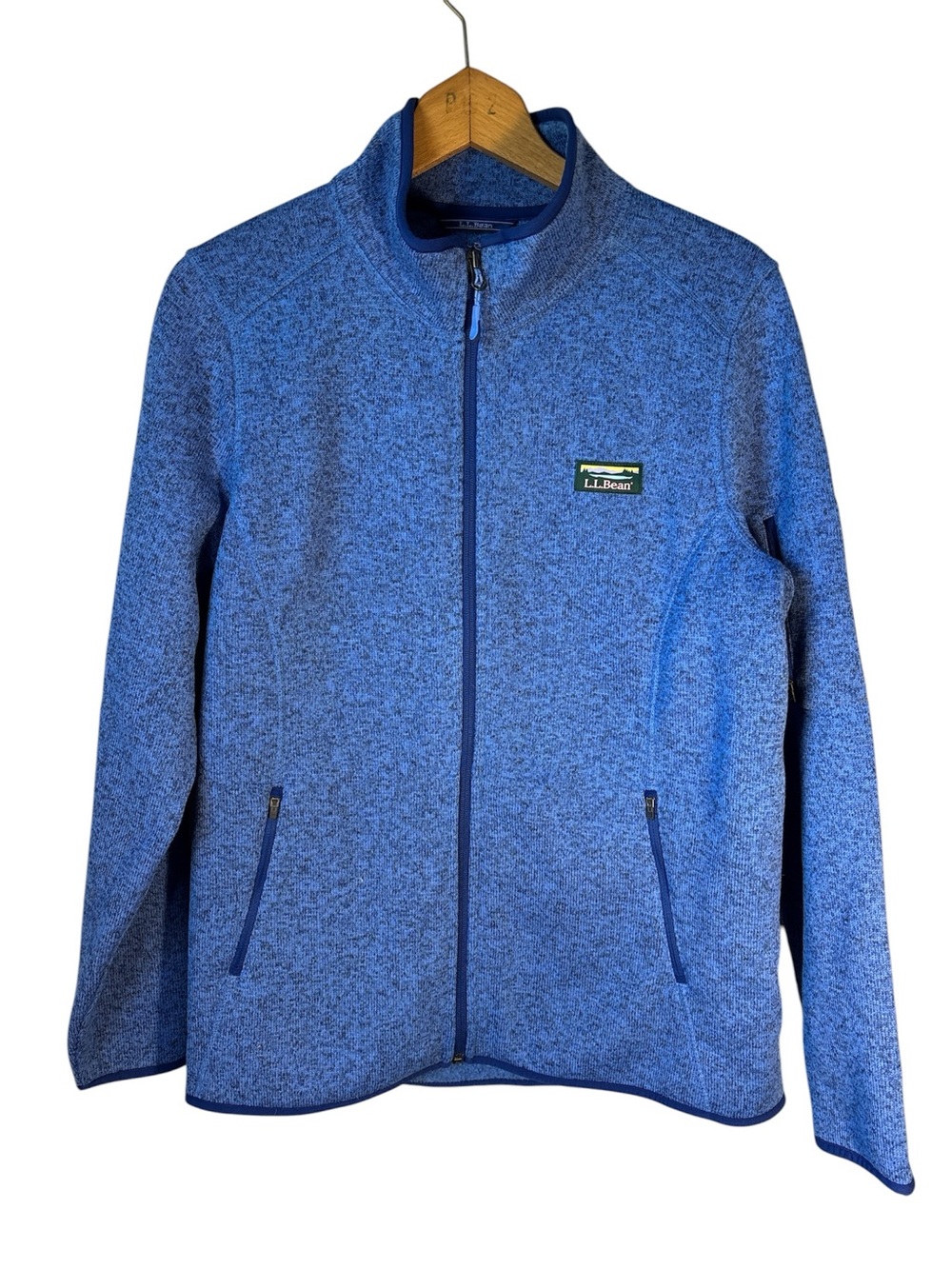 L.L Bean Full Zip Women’s Sweater Jacket Size Xl Granola Hiking Heritage